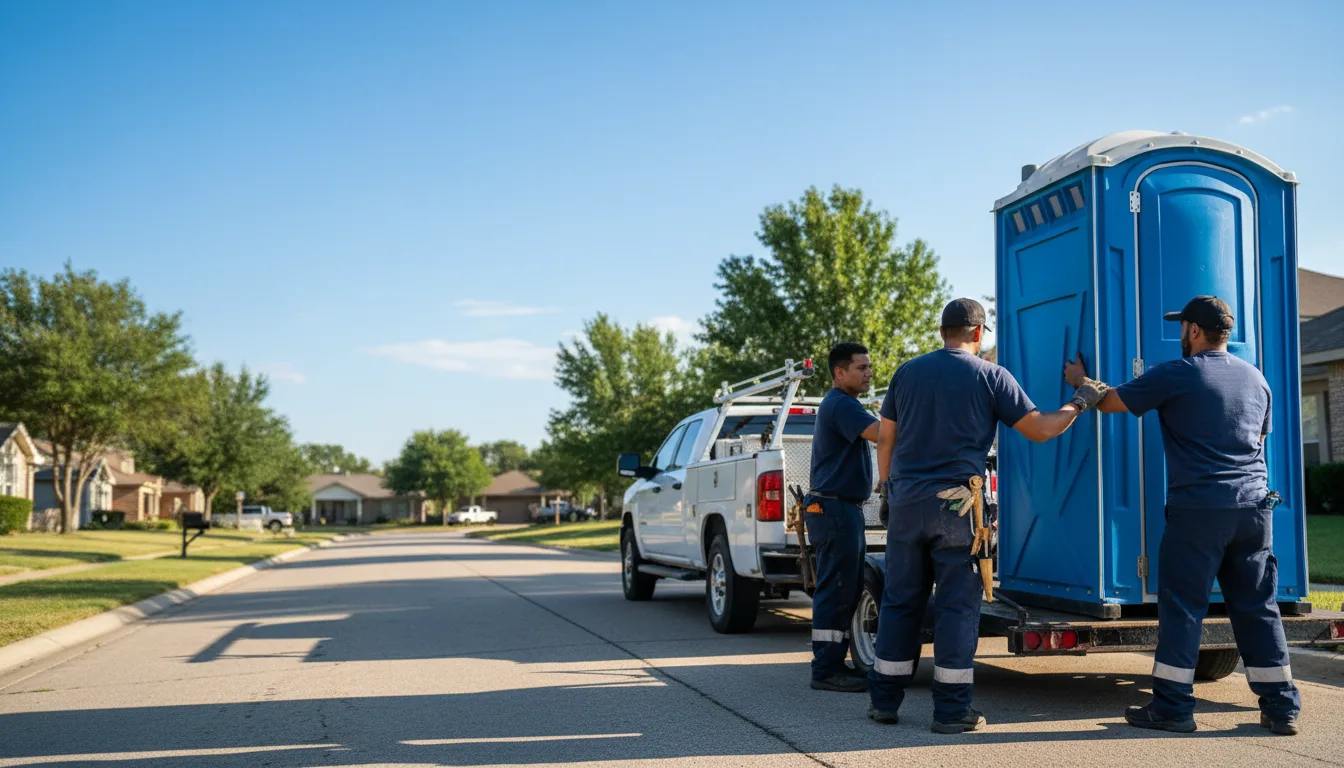 Portable Toilet Rental in Raymond, IL near me